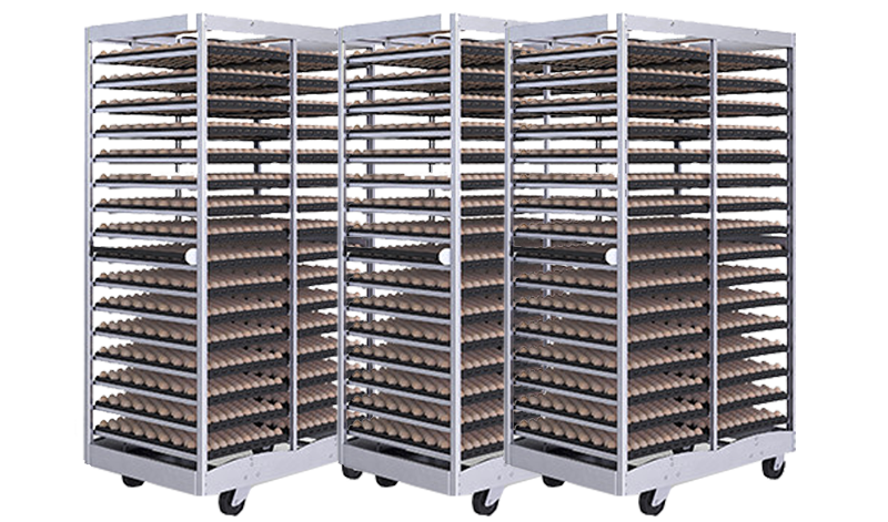 HPE trolley tray incubator equipment