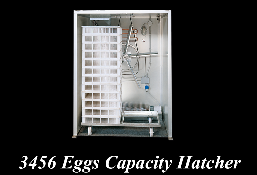 3,456 Eggs Capacity Hatcher