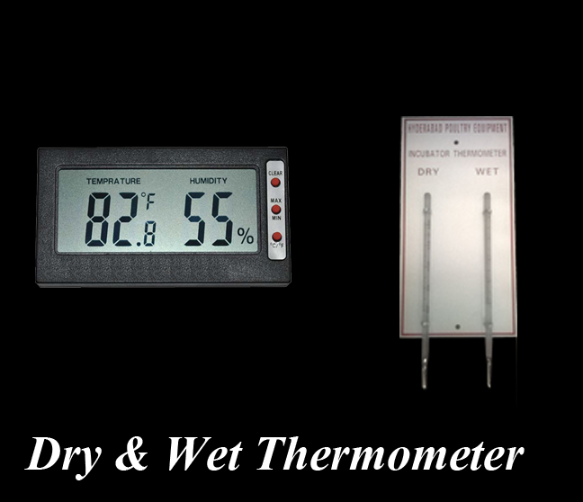 Dry & Wet Thermometer
